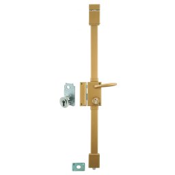 Broască aplicată Targa A2P* cu profil de cilindru, pentru ușă de intrare, stânga, 3 puncte, Transit2 30x70mm, 50mm max, ax 45mm