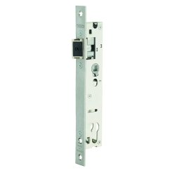 Broască îngropată cu profil de cilindru pentru tâmplărie metalică, ax 21mm, L36, capete pătrate, inox - THIRARD