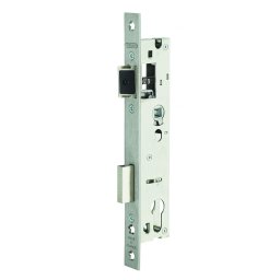 Broască îngropată cu profil de cilindru pentru tâmplărie metalică, ax 24mm, distanță între axe 92mm, capete pătrate - THIRARD