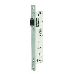 Broască îngropată cu profil de cilindru pentru tâmplărie metalică, ax 26mm, L41, capete pătrate, inox - THIRARD
