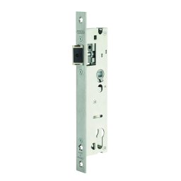 Broască îngropată cu profil de cilindru pentru tâmplărie metalică, ax 30mm, capete pătrate, inox - THIRARD