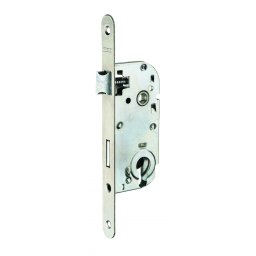 Broască îngropată cu profil de cilindru, ax de 40 mm, platbandă din inox (pachet de 50 bucăți, nedivizibil)