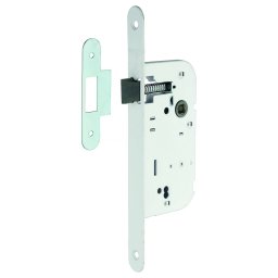 Broasca ingropata potrivita pentru usa interioara, ax 50 mm, grosime carcasă 10 mm alb/BR (50 bucăți)
