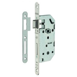 Broasca MONOMAX NF, ingropata, potrivita pentru usa baie/toaletă, ax 40 mm, capete rotunde, platbandă nichelată - THIRARD