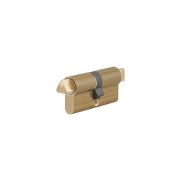 Cilindru cu 2 capete triunghiulare 14 mm, profil HG, 30x30 mm, 3 chei, alamă – THIRARD