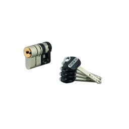 Cilindru Federal 2, 32x10mm, nichelat, anti-rupere, anti-forțare, anti-gaurire, 5 chei