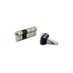 Cilindru Federal 2, 32x60 mm, nichelat, anti-rupere, anti-forțare,anti-gaurire, 5 chei