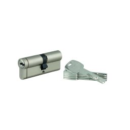 Cilindru Transit 1, 40x45mm, functie de urgenta, 5 chei, nichelat - THIRARD