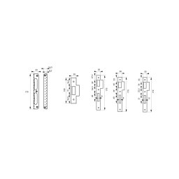 Contraplaca TIP 104 12 BRUT/BC