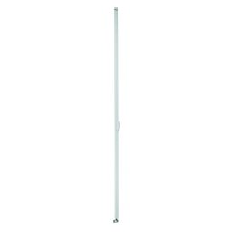 Cremone cu mâner pentru ușă și fereastră, 2 puncte, înălțime 3000 mm, alb - THIRARD