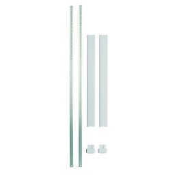 Kit bară plată 3m – pentru Beluga/Horga, alb – THIRARD