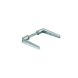 Mânere Alsace pentru ușă, pătrat 8mm, 1 braț, argintiu - THIRARD