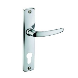 Manere cu sild Abbeville, profil pentru cilindru, pătrat 7mm, 165mm, cromat - THIRARD