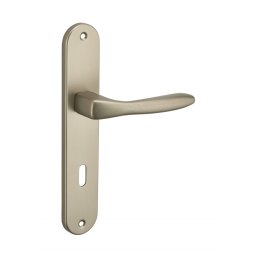 Manere cu sild Hera, profil pentru cheie, pătrat 7mm, 195mm, nichelat satinat - THIRARD