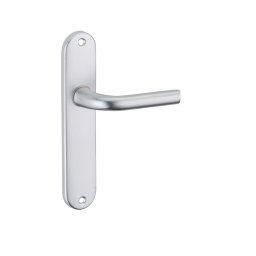 Manere cu sild Leto, fara profil, pătrat 7mm, 165mm, argintiu - THIRARD
