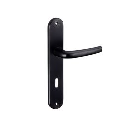 Manere cu sild Maia, profil pentru cheie, pătrat 7mm, 195mm, negru - THIRARD