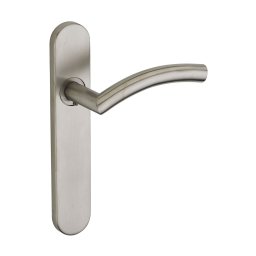 Manere cu sild Ouranus, fara profil, pătrat 7mm, 195mm, inox periat - THIRARD