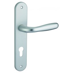 Manere cu sild Pelope, profil pentru cilindru, pătrat 7mm, 195mm, argintiu - THIRARD