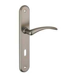 Manere cu sild Selene, profil pentru cheie, pătrat 7mm, nichelat satinat - THIRARD