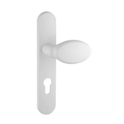 Manere cu sild Sultane, profil pentru cilindru, pătrat 7mm, 195mm, alb - THIRARD