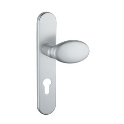 Manere cu sild Sultane, profil pentru cilindru, pătrat 7mm, 195mm, argintiu - THIRARD