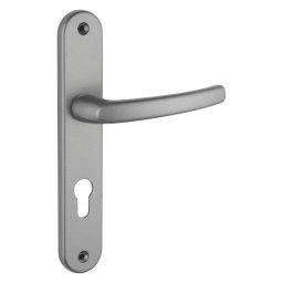 Manere cu sild Sultane, profil pentru cilindru, pătrat 7mm, 195mm, gri - THIRARD