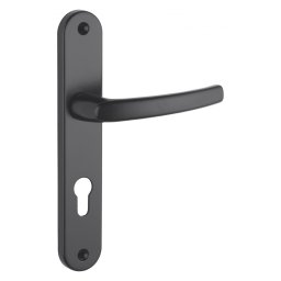 Manere cu sild Sultane, profil pentru cilindru, pătrat 7mm, 195mm, negru - THIRARD