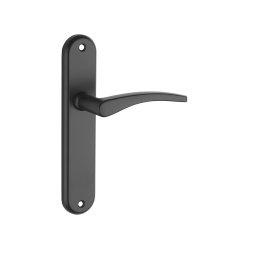 Manere cu sild Vesta, fara profil, pătrat 7mm, 165mm, negru - THIRARD