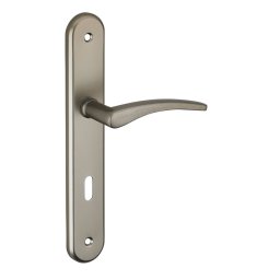 Manere cu sild Vesta, profil pentru cheie, pătrat 7mm, 195 mm, nichelat satinat - THIRARD