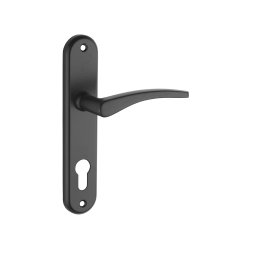 Manere cu sild Vesta, profil pentru cilindru, pătrat 7mm, 165mm, negru - THIRARD