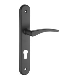 Manere cu sild Vesta, profil pentru cilindru, pătrat 7mm, 195mm, negru - THIRARD