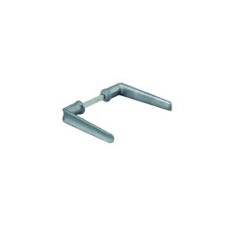 Mânere pentru poarta, pătrat 6mm, 1 braț, argintiu - THIRARD