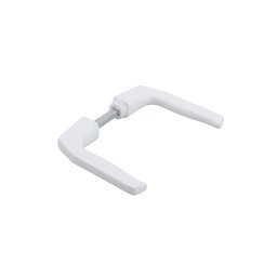 Mânere pentru ușă, pătrat 7mm, cu o singură deschidere, alb - THIRARD