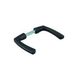 Mânere pentru ușă, pătrat 8x110mm, 1 mână, negru - THIRARD