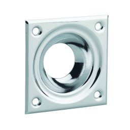 Rozeta pentru incuietoare, Ø23mm, alamă cromata - THIRARD