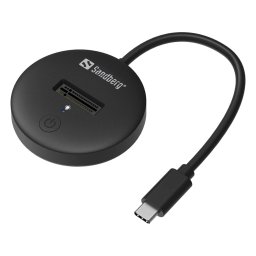SANDBERG USB 3.2 M.2 NVMe SSD stație andocare negru