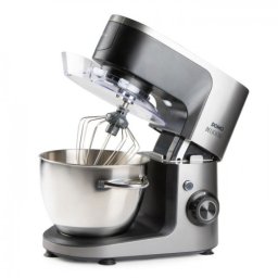 Robot de Bucătărie Multifuncțional DOMO DO9293KR „Delicioso”, 1200W, bol inox 4.5L, blender, feliator, inghetata, capac