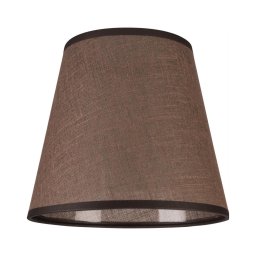 Abajur de rezervă pentru aplică LORENZO E27 d. 16 cm maro