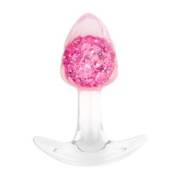 ToyJoy Anal Play Crystal Butt Plug Small Pink