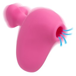 California Exotics First Time Suck & Play Massager Pink