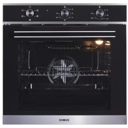 Cuptor Incorporabil Samus SC623GX5 | 2000W, 75L, Gri, 59.8x59.8x57.7cm