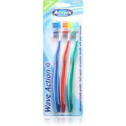 Beauty Formulas Wave Action periuțe de dinți 3 buc