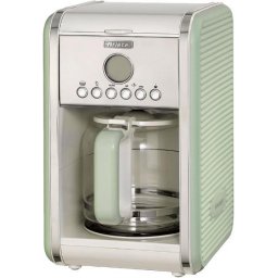Cafetiera cu filtru Ariete 1342.GR Vintage, verde pastel