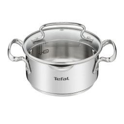 Tefal G7194455 DUETTO+ Oala cu capac, 20cm, Argintiu