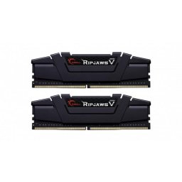 Memorie G.SKILL Ripjaws V Black 32GB(2x16GB) DDR4 PC4-32000 4000MHz CL18 F4-4000C18D-32GVK