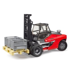 Stivuitor Linde HT160D cu accesorii, Bruder 02513