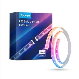 Banda LED, Govee, WiFi/Bluetooth, 1 m, RGBIC+, Multicolor