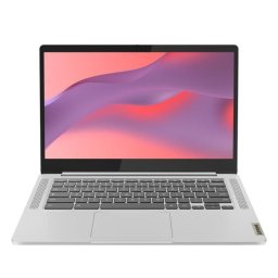 Laptop Lenovo IdeaPad Slim 3, MediaTek Kompanio 520, 14 inch FHD, 8GB RAM, 128GB SSD, Chrome Cloud, Gri (INT Keyboard)