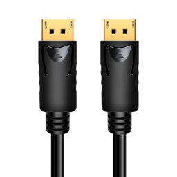 CABLU video LOGILINK, DisplayPort (T) la DisplayPort (T) 1.2, Lungime 3m, Conectori auriti, Rezolutie maxima 4K la 60 Hz, Plastic, Triplu ecranaj, CCS, Negru, "CD0102