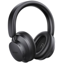 Casti Ugreen, HP203 HiTune Max5c Hybrid 40mm drivers, 45 ore baterie, incarcate USB Type-C, Over Ear, bluetooth 5.4, 3D Spatial Audio, ANC noise cancelling , Negru,